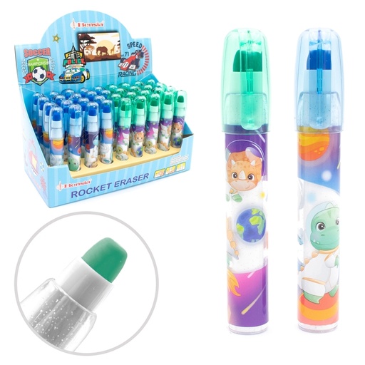 [REOCP53] PORTAGOMA DINOSAURIO ASTRONAUTA