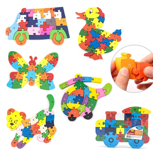 [A126-Z001] ROMPECABEZAS DIDACTICO INFANTIL