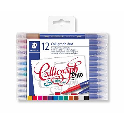 [3005-TB12] ROTULADORES DE CALIGRAFIA X12