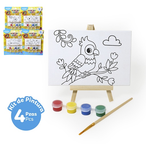 [CA-2388] SET DE PINTURA INFANTIL (LIENZO)