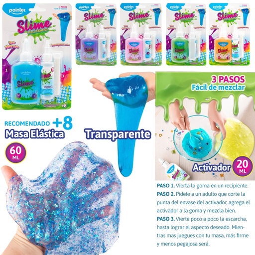 [ANC-2250] SLIME 60ML (TRANSPARENTE)