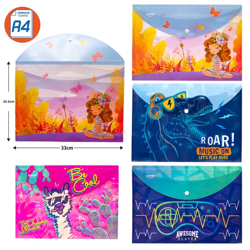 [FL-1801] SOBRE PORTA DOCUMENTOS 