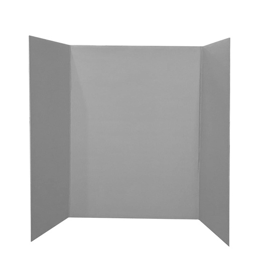 [10271-BL] TABLERO TRIPTICO BLANCO 28X40