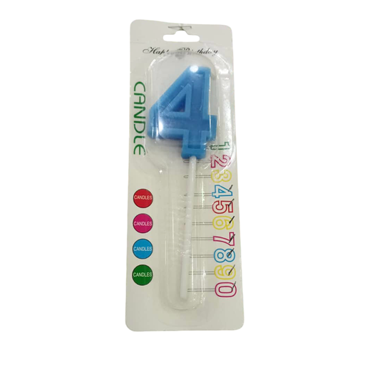 [A126-SR4833] VELAS DE NUMEROS CON PALITO