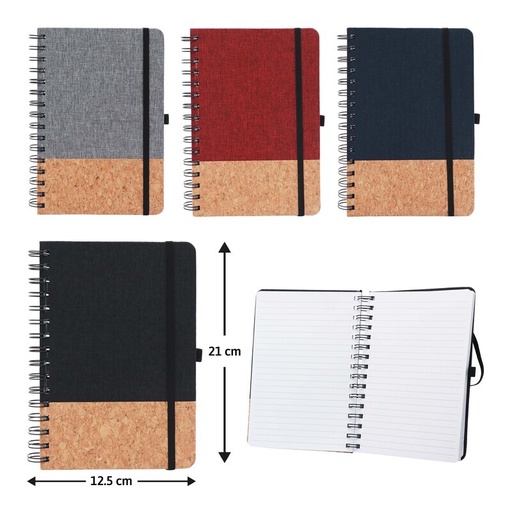 [NB-2451] LIBRETA ESPIRAL A5 - x100 HOJAS