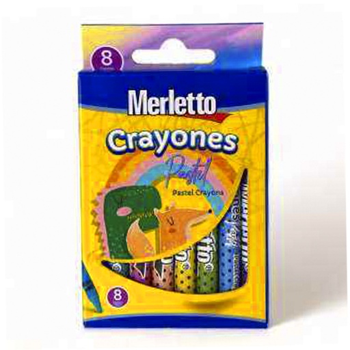 [780-7933935] CRAYONES PASTELES x8UND