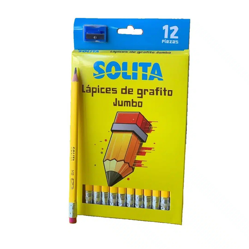 [SLG005] LAPICES DE GRAFITO JUMBO X12