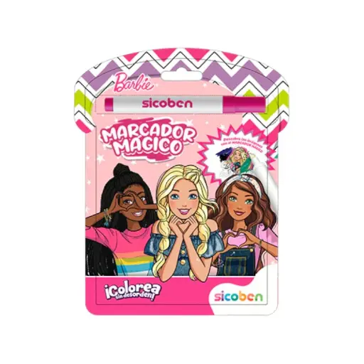[3181] COLOREA CON AGUA BARBIE