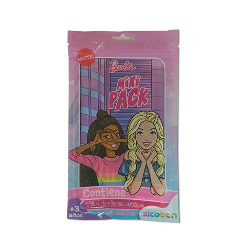 [6014417421468ME] MINI PACK BARBIE