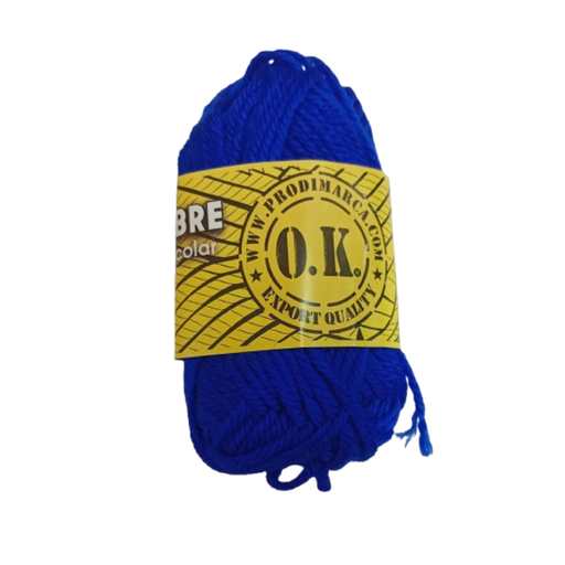 [9015.046] ESTAMBRE ESCOLAR AZUL BANDERA - 12G