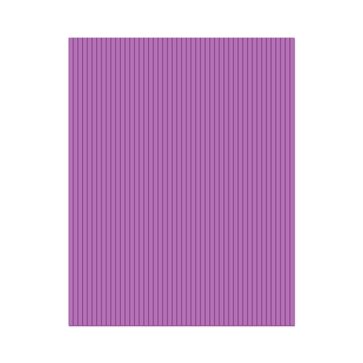 [1010.10] CARTULINA CORRUGADA LILA ORQUIDIA