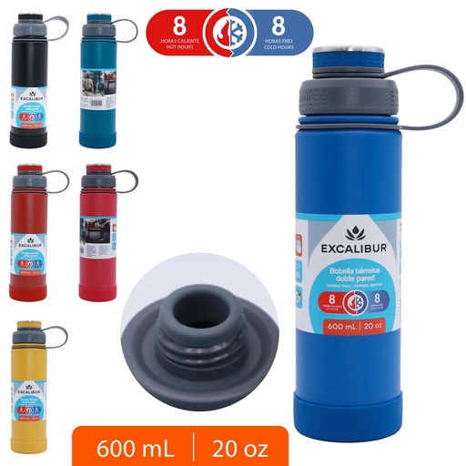 [A164-VB2403N-600S] BOTELLA TERMICA - 600 ml