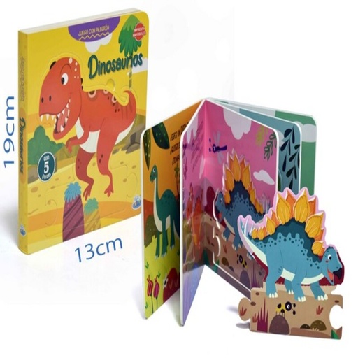 [BK-186] LIBRO DIDACTICO - JUEG. CON ALEGRIA- DINOSAURIOS