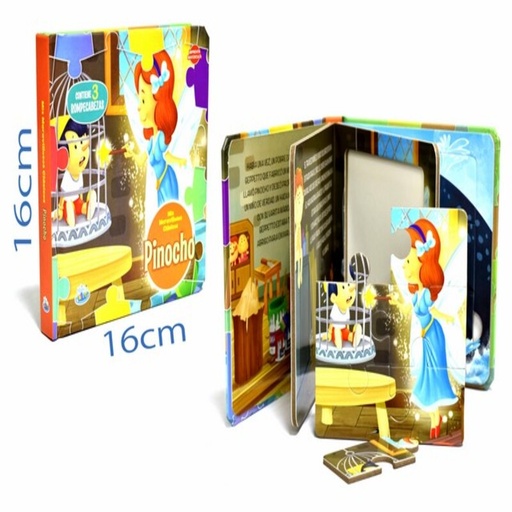 [BK-276] LIBRO DIDACTICO- MIS MARAVILLOSOS CLASICOS- PINOCHO