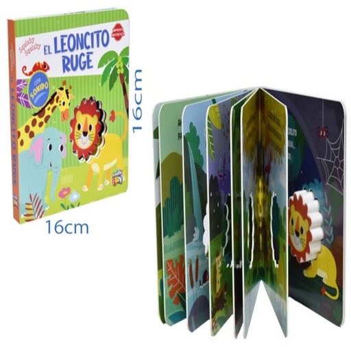 [LIST-462] LIBRO DIDACTICO -EL LEONCITO RUGE C / SONIDO