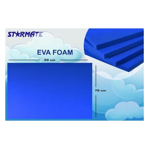 [STR-SOL-CART018] FOAMI LISO 50X70CM AZUL ROYAL