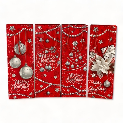 [784-8894358] BOLSA DE REGALO NAVIDAD BOTELLERA