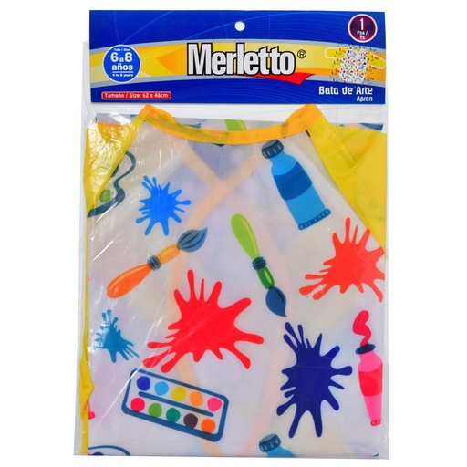 [780-7972514] BATA DE ARTE 6-8 AÑOS