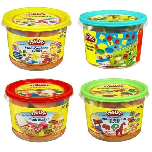 [PN00072274] MINI BARRIL PLASTILINAS ANIMALES
