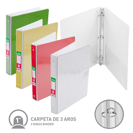 [FLJG-P-1-G] CARPETA DE 3 AROS 1 