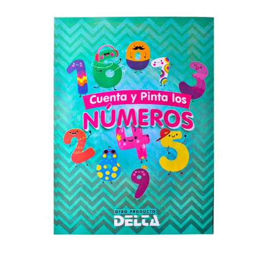 [12123] CARTILLA DELTA CANTA Y PINTA LOS NÚMEROS