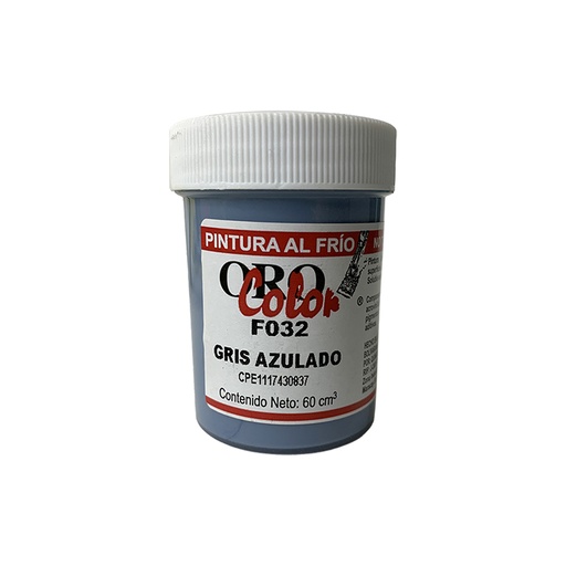 [F032-60] PINTURA AL FRIO GRIS AZULADO 60ML 