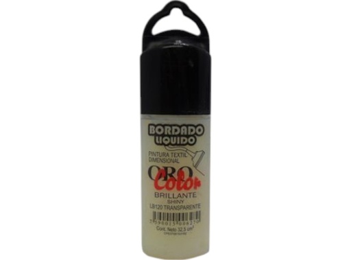 [LB-120] BORDADO LIQUIDO BRILLANTE TRANSPARENTE 32,5ML