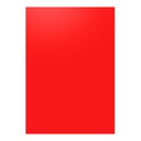 [53.2.3044] FOAMY LISO ROJO BANDERA - DOBLECARTA 30x40CM