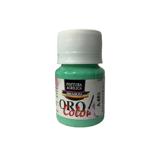 [A-660-30] PINTURA ACRILICA PREMIUM AGUAMARINA 30ML