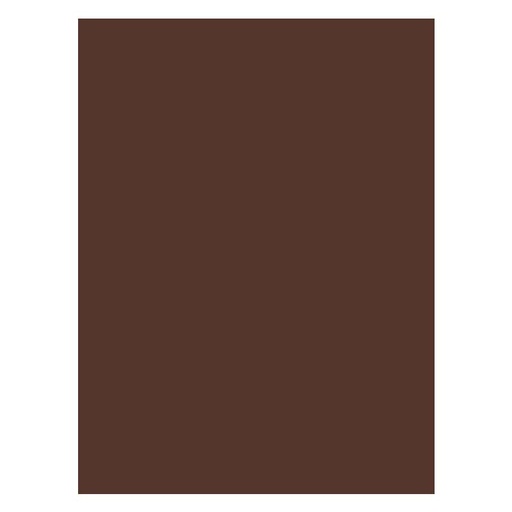 [89.2.3044] FOAMY LISO MARRON CHOCOLATE - DOBLECARTA 30x40CM