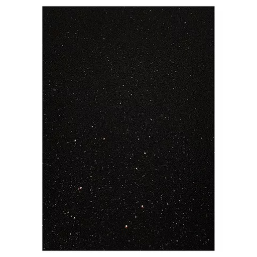 [90.2.6090] FOAMY LISO NEGRO EBANO - GRANDE 60x90CM
