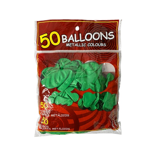 [SC0031] GLOBOS VERDES X50