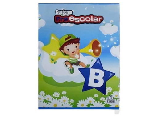 [N01CK415B32] CUADERNO ENGRAPADO PRE-ESCOLAR KIDS III B