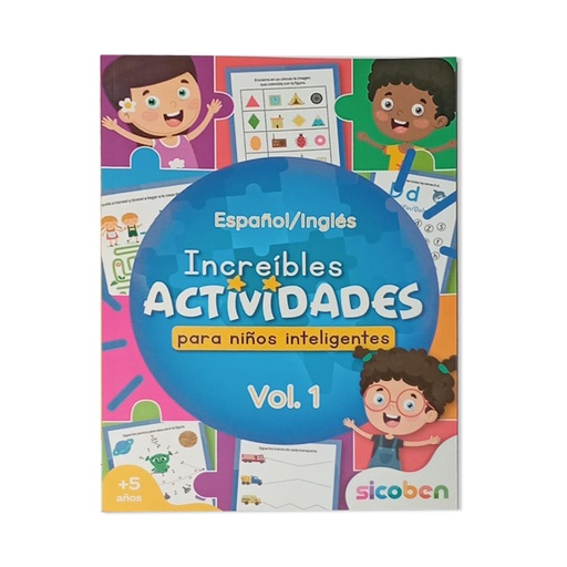[9789962200253me] INCREIBLES ACTIVIDADES PARA NIÑOS VOL.1