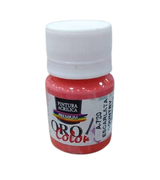 [A-720-30] PINTURA ACRILICA ESCARLATA COUNTRY