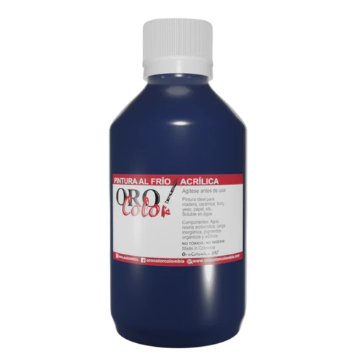 [F027-250] PINTURA AL FRIO AZUL INTENSO 250CM