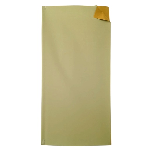 [HQ-WR-2230] PAPEL COREANO OUYA BITONO OPACO DORADO - VERDE MATCHA 59x59CM