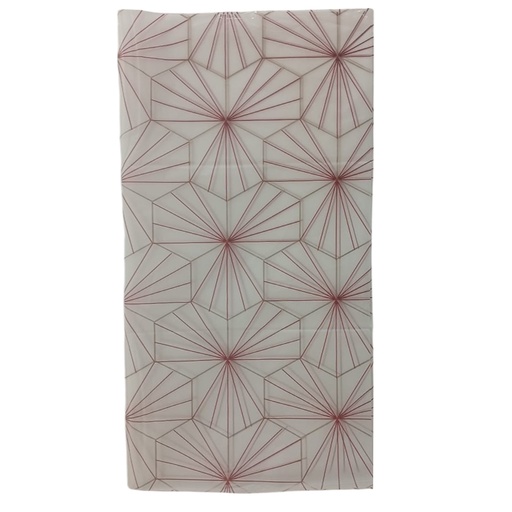 [HQ-WR-1303] PAPEL KOREANO BITONO TRASNLUCIDO TELARAÑA ROJO 60X60CM 