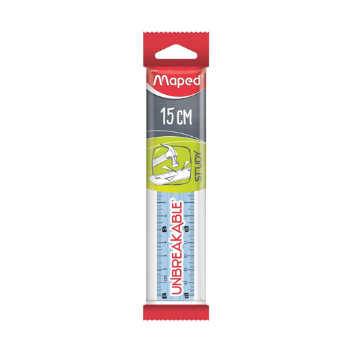 [245311] REGLA STUDY UNBREAKABLE 15CM
