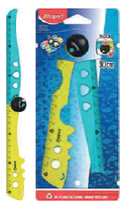 [282030] REGLA PLEGABLE CROC CROC 15/30CM