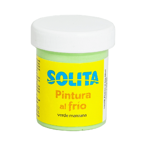 [7591147017233ME] PINTURA AL FRIO SOLITA VERDE MANZANA