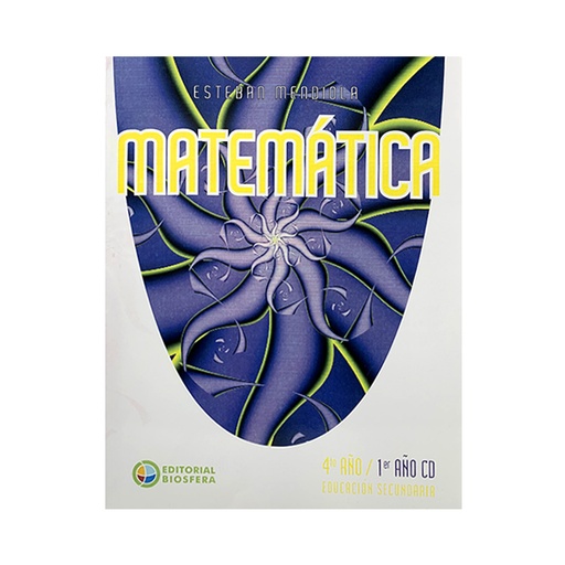 [7591601040135] MATEMATICA 4TO AÑO DIVERSIFICADO