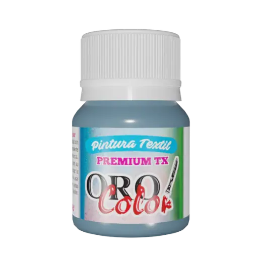 [TX345] PINTURA TEXTIL PREMIUM AZUL NUBLADO 30ML