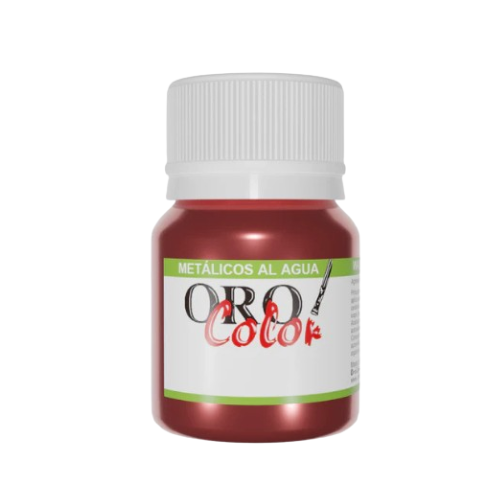 [F206-30] PINTURA METALICOS AL AGUA ROJO AÑEJO 30ML