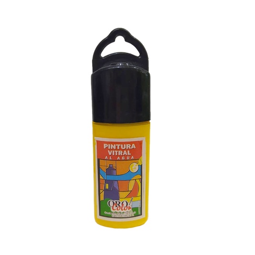 [VA-01] PINTURA VITRAL AL AGUA AMARILLO 32,5ML