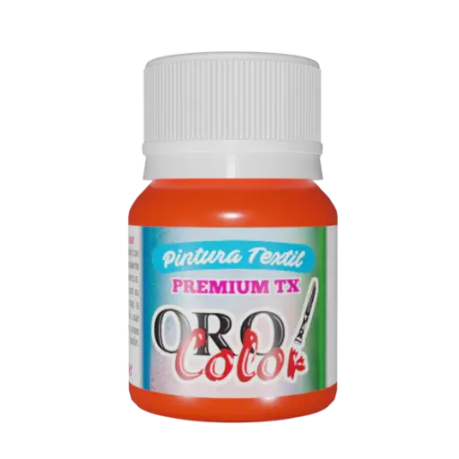 [TX309] PINTURA TEXTIL PREMIUM ZANAHORIA 30CM