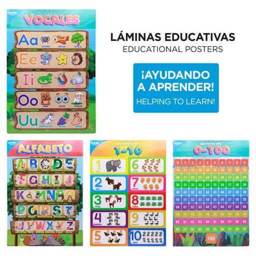 [EDU-24125] LAMINAS EDUCATIVAS 50 x 70 cm