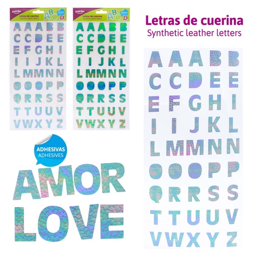 [ANC-24101] LETRAS ADHESIVAS