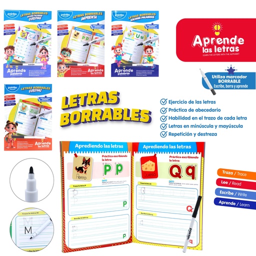 [DB-24102] LIBRO INFANTIL BORRABLE