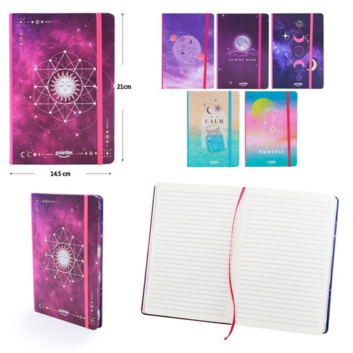 [NB-1705-A5-2] LIBRETA DE APUNTES A5 - x100 HOJAS BLANCAS